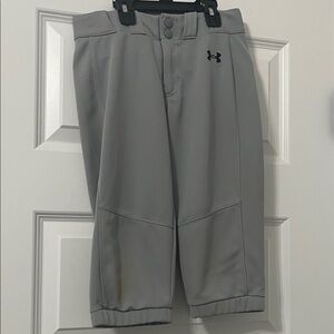 Under Armour Gray Softball pants.